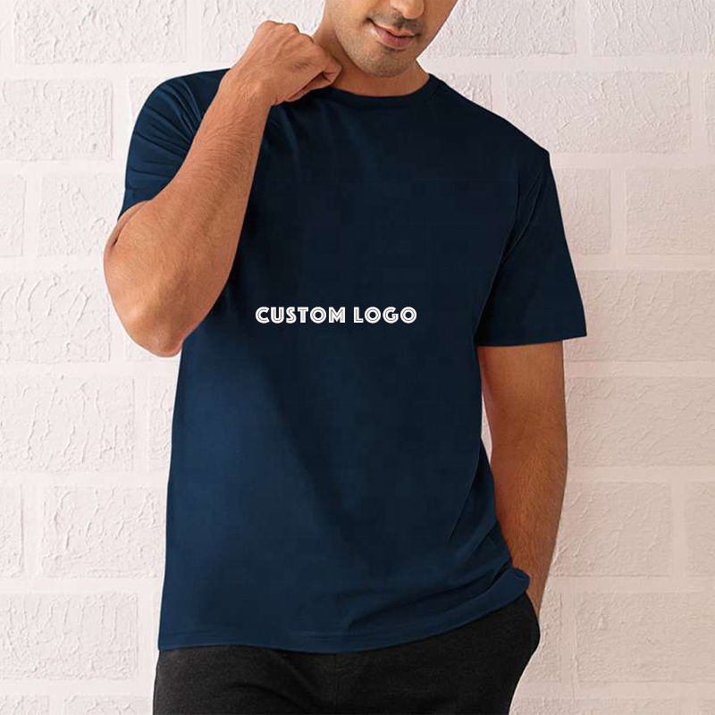Customized logo, digital printing, high-quality short sleeves, soft and fitted collar, basic 100% cotton weaving, oversized t-shirt
